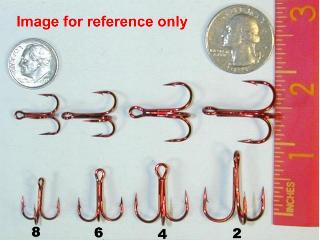 RED Crankbait replacement hooks 3551/35647